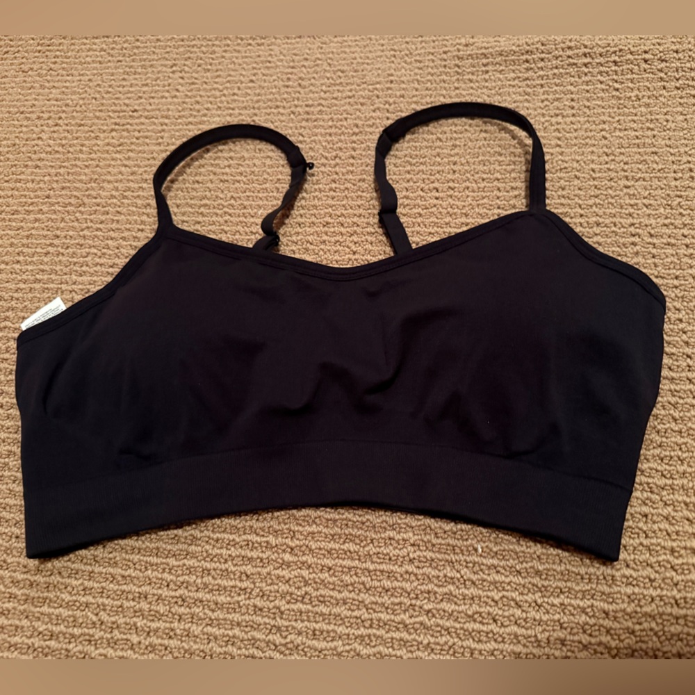 Athleta Renew Black Sports Bra